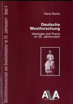 Cover for Deutsche Westforschung