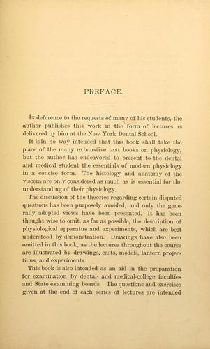 Cover for Lectures on hyman physiology and histology