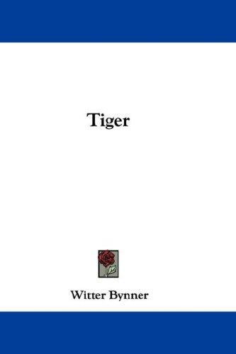 Cover for Tiger