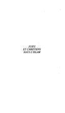 Cover for juifs et chrétiens sous l'Islam