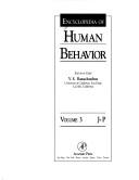 Cover for Encyclopedia of human behavior