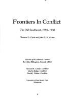 Cover for Frontiers in conflict
