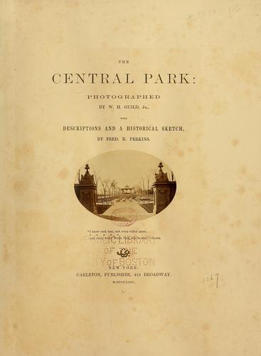 Cover for The Central Park