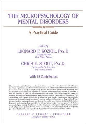 Cover for The Neuropsychology of Mental Disorders