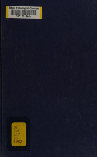 Cover for The Apostolic tradition of Hippolytus