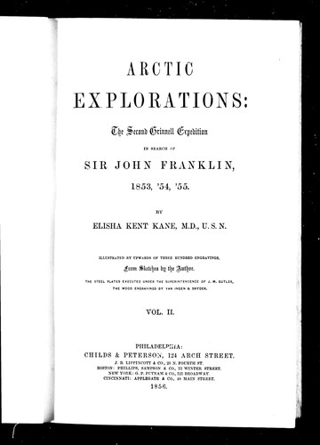 Cover for Arctic explorations