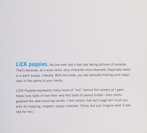 Cover for Lick