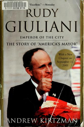 Cover for Rudy Giuliani