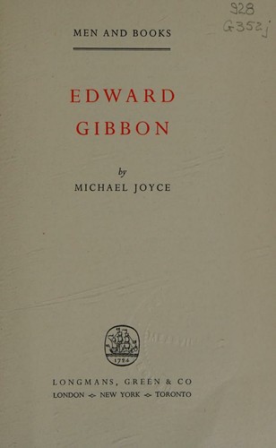 Cover for Edward Gibbon