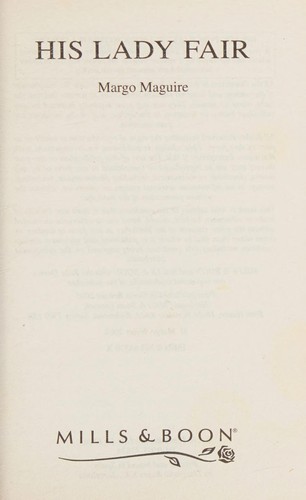 Cover for His Lady Fair
