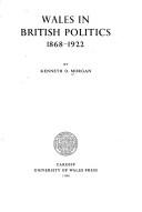 Cover for Wales in British politics, 1868-1922