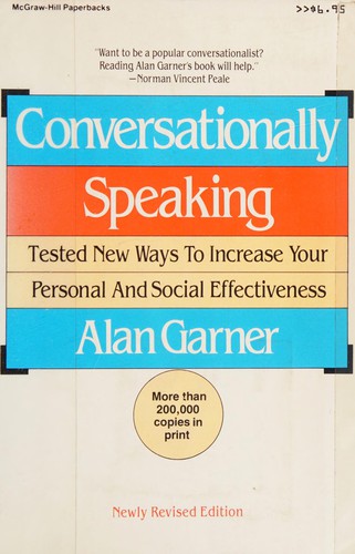 Cover for Conversationally speaking