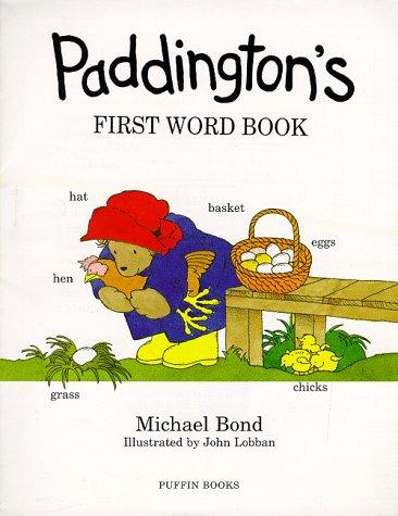 Cover for Paddington's First Word Book