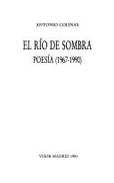 Cover for El río de sombra