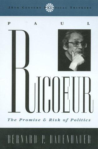 Cover for Paul Ricoeur