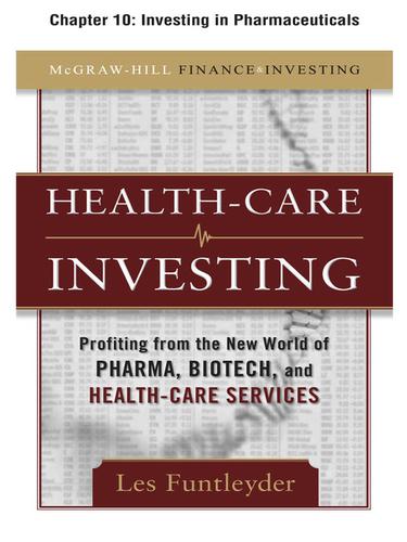 Cover for Investing in Pharmaceuticals