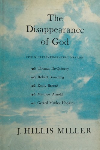 Cover for The Disappearance of God