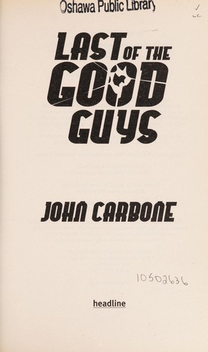 Cover for Last of the good guys