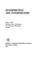 Cover for Interpreting the interpreters