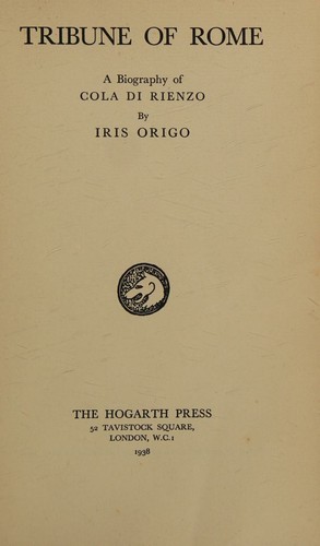 Cover for Tribune of Rome