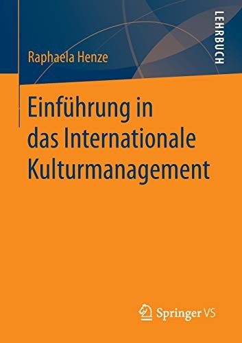 Cover for Einführung in das Internationale Kulturmanagement
