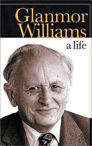 Cover for Glanmor Williams