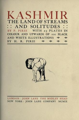 Cover for Kashmir