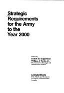 Cover for Strategic Requirements for the Army to the Year Two Thousand