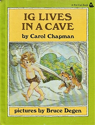 Cover for Ig lives in a cave