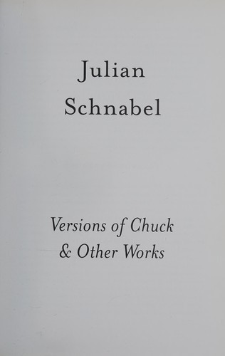 Cover for Julian Schnabel