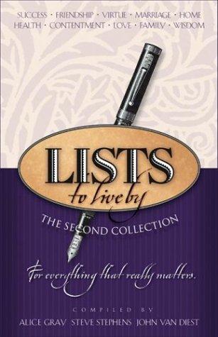 Cover for Lists to Live By
