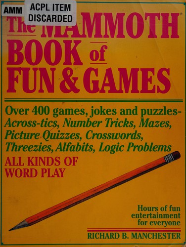 Cover for Mammoth Book of Fun and Games