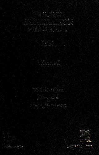 Cover for Labour arbitration yearbook