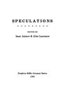Cover for Speculations 