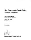 Cover for Key Concepts in Public Policy