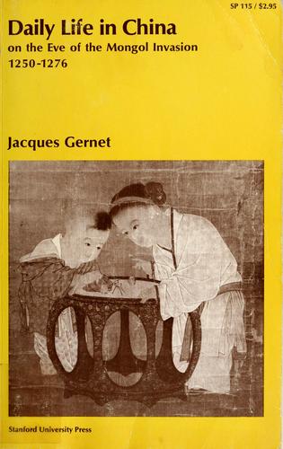 Cover for Daily life in China