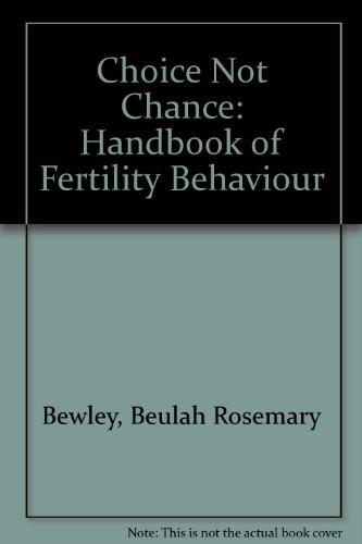 Cover for Choice Not Chance