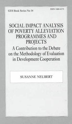 Cover for Social Impact Analysis of Poverty Alleviation Programmes and Projects