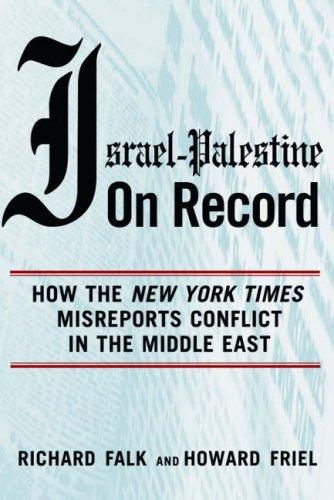 Cover for Israel-Palestine on Record