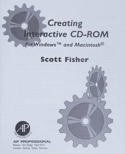 Cover for Creating interactive CD-ROM for Windows and Macintosh