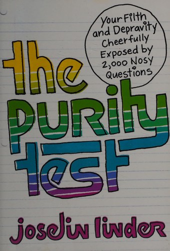Cover for The purity test