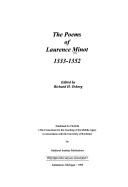Cover for The poems of Laurence Minot, 1333-1352