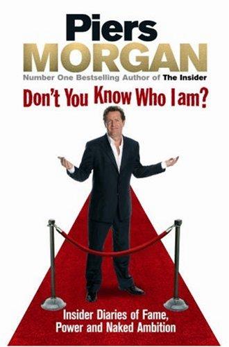 Cover for Don't You Know Who I Am?