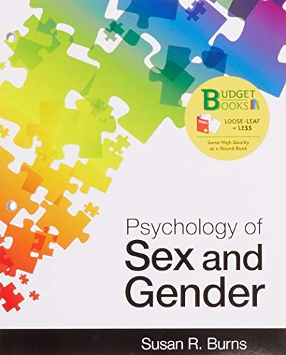 Cover for Loose-leaf Version for Psychology of Sex and Gender & LaunchPad for Burns's Psychology of Sex and Gender