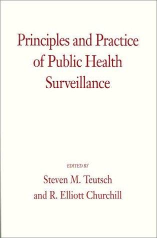 Cover for Principles and practice of public health surveillance