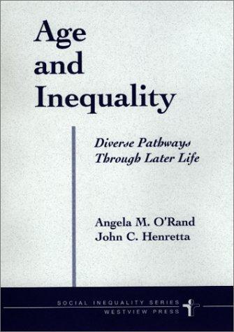 Cover for Age and inequality