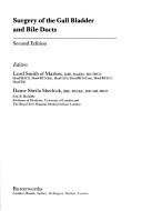 Cover for Surgery of the Gall Bladder and Bile Ducts