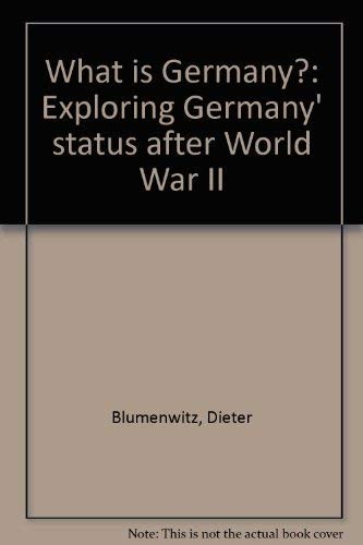 Cover for What is Germany?
