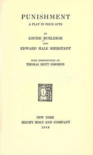 Cover for Punishment