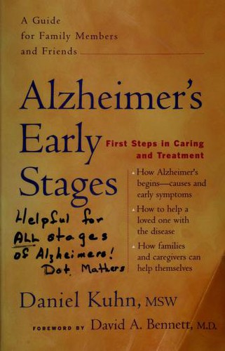 Cover for Alzheimer's Early Stages